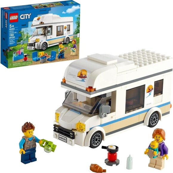 Brand New Lego City Holiday Camper Van 60283 - Picture 1 of 9